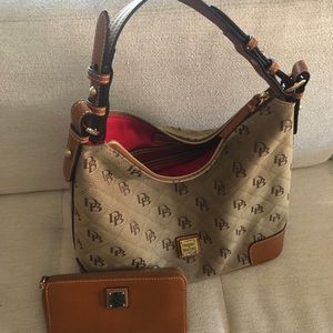 Dooney and Bourke Handbag and Wallet (Set)